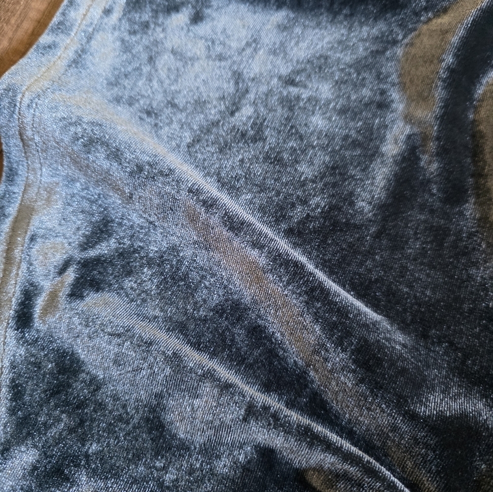 BALTIC BORN KATELYN VELVET MAXI WRAP DRESS BLUE SHIRT SLEEVE KIMONO Wedding Y2k - Picture 13 of 14